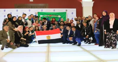 طالب بجامعة عين شمس يمثل مصر في منتدى شباب العواصم العربية
