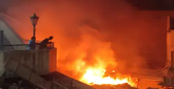 عدد إصابات حريق شبرا الخيمة اليوم