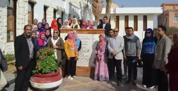 انطلاق الفوج الثامن من طلاب جامعة المنوفية لزيارة محطة مياه العاشر من رمضان