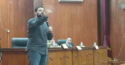 الداعية شريف شحاته يلتقي بطلاب جامعة المنوفية في ندوة «الحياة تحدي»