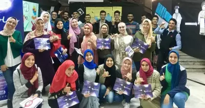 طلاب «EPSF» في جامعة طنطا ينظمون حملة بعنوان «evolve»