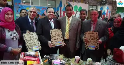 جامعة المنيا تفتتح المعرض الأول لوحدة الابتكار وريادة الأعمال (صور)