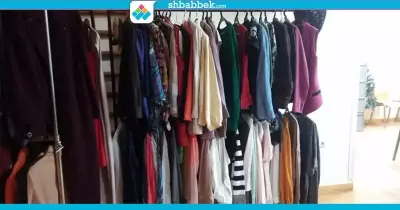 صور| معرض بأسعار مخفضة بمدينة رعاية طالبات جامعة القاهرة