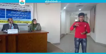 بقصيدة «رجل من الشام».. انطلاق مسابقة الشعر والزجل بجامعة حلوان (صور)