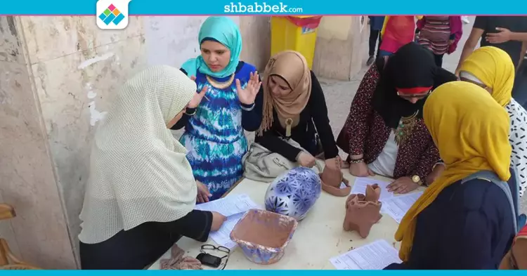 أنشطة طلابية بجامعة حلوان