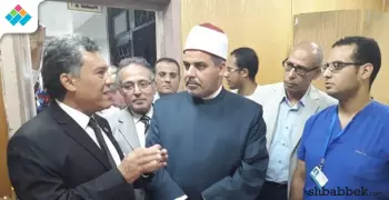 رئيس جامعة الأزهر يفتتح توسعات مستشفى سيد جلال (صور)