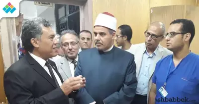 رئيس جامعة الأزهر يفتتح توسعات مستشفى سيد جلال (صور)