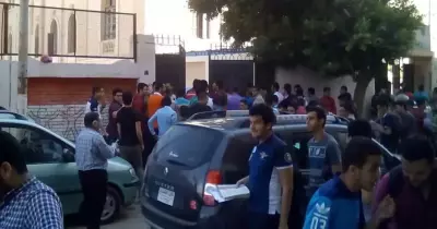 طالب ثانوية عامة يسقط من أعلى سور مدرسة في البحيرة.. النيابة تباشر التحقيق