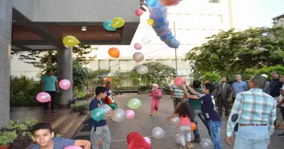 مستشفى الأطفال بجامعة المنصورة تقيم حفلا بمناسبة عيد الأضحى (صور)