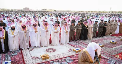 موعد صلاة عيد الفطر 1447هـ في جازان وصبيا وأبو عريش وصامطة