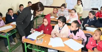 نموذج استرشادي لامتحان لغة عربية شهر أكتوبر 2025 جميع الصفوف الابتدائية