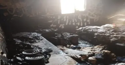 حريق شقة شبرا الخيمة.. مأساة وفاة أم حامل وطفلتيها (صور)