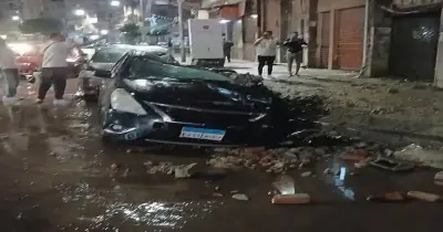 حوادث مؤلمة تضرب الإسكندرية وسط طقس مضطرب..خسائر الطقس السيء