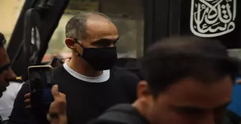 فيديو جمال مبارك في جنازة فريد الديب من مسجد السيدة زينب (صور)