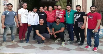 جامعة طنطا تحصد المركز الثاني في بطولة الجامعات المصرية لرفع الأثقال