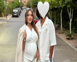 من هي البلوجر حنان المغربية زوجة محمد النني الثانية؟
