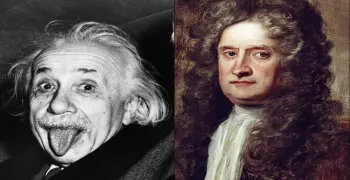 أستاذ تاريخ: نيوتن وأينشتاين وصفوا بالغباء (فيديو)