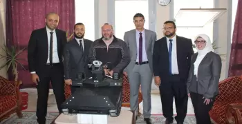 «MTMR 17».. روبوت لكشف المعادن من إبتكار طلاب هندسة المنوفية (فيديو)