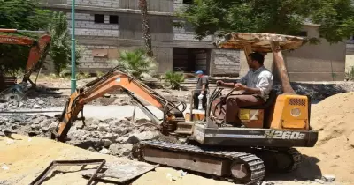 أعمال صيانة بجامعة سوهاج استعدادا للعام الجديد