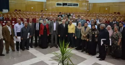 جامعة الزقازيق تكرم 428 شخص من المحالين للمعاش