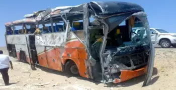 بالأسماء.. مصرع 7 طلاب بصيدلة الإسكندرية في انقلاب أتوبيس بنويبع