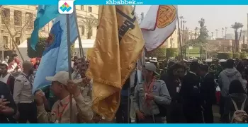 جابر نصار: تفعيل الأنشطة الطلابية واجب والجوالة تنمي العمل الجماعي