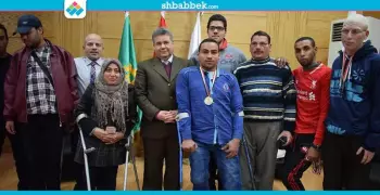 فازوا ببطولة الجامعة.. جامعة بنها تكرم طلاب من ذوي الإعاقة (صور)