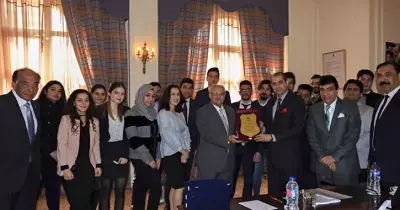 الجامعة البريطانية تستقبل القنصل والملحق العسكري العراقي (صور)