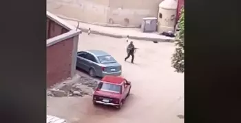 فيديو| لحظة الهجوم على كنيسة مارمينا في حلوان