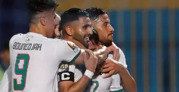 شاهد هدف الجزائر الأول أمام السنغال في بطولة أمم أفريقيا 2019