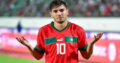 فرحة جنونية لإبراهيم دياز بعد سحب لقب كأس إفريقيا من السنغال ومنحه للمغرب