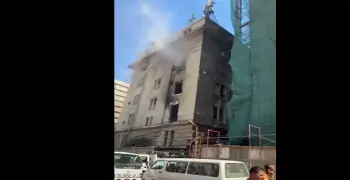 حريق سنترال رمسيس الثاني.. بيان من محافظة القاهرة يكشف الحقيقة
