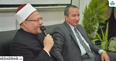 المفتي لطلاب جامعة السويس: لن تنهض أمة لم يستغل عقول أبنائها (صور)