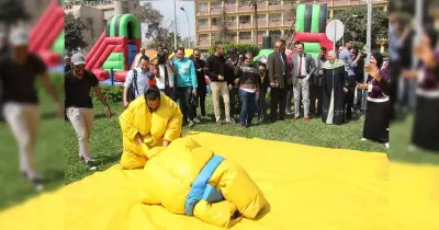 جامعة عين شمس تنظم يوم ترفيهي للطلاب (صور)