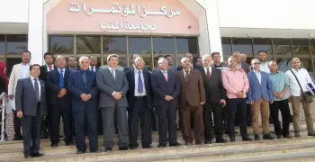 بالصور.. جامعة المنيا تحتفل بختام الموسم الأول للحفائر الأثرية بمنطقة «تونا الجبل»
