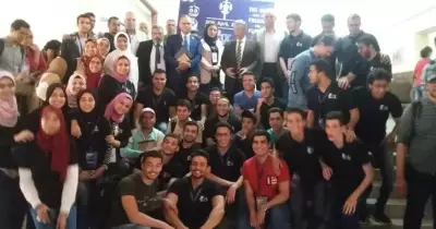 فوز هندسة منوف بالمركز الأول في مسابقة الروبوت «شبرا اكس»