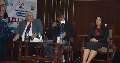 أحمد بدير وفتوح أحمد في ندوة عن المسرح بجامعة السادات