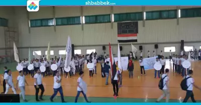 بالأعلام و الموسيقى.. تجهيزات افتتاح مهرجان الطلاب السنوي بجامعة المنصورة (صور)