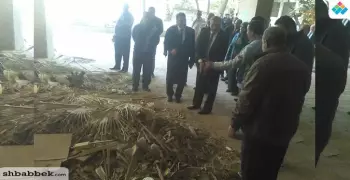 جولة لرئيس جامعة الأزهر داخل الحرم الجامعي (صور)