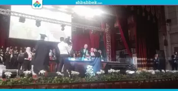 صور| تكريم دفعة 2015 بـ«علاج طبيعي القاهرة»