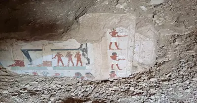 اكتشاف 3 مقابر صخرية جديدة من الدولة الحديثة في سقارة.. اعرف التفاصيل