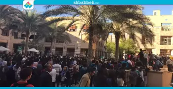 لليوم الثالث.. طلاب الجامعة الأمريكية يتظاهرون ضد رفع المصروفات