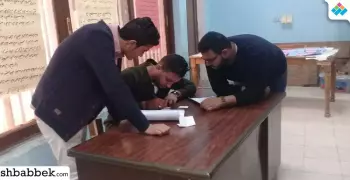 بالصور.. طلاب حقوق حلوان يسحبون استمارات الترشح لانتخابات الاتحاد