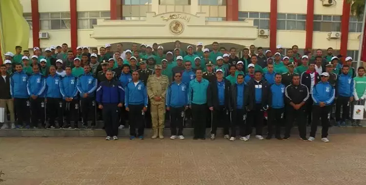  زيارة طلاب جامعة السادات لكلية الدفاع الجوي 