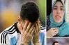«معاك فلوس كتير من الماتشات».. أدعية علياء قمرون على ميسي قبل مواجهة الغد