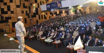 القوات المسلحة تعقد ندوة تثقيفية لطلاب جامعة النهضة بمحافظة بني سويف (صور)