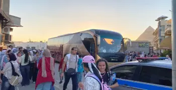 الأهرامات تستقبل عدد خيالي في يوم سياحي استثنائي (صور)