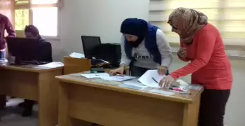 صور| طلاب إعلام بني سويف ينتخبون مجلس اتحاد الكلية