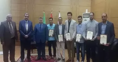 طلاب جامعة بنها يحصدون المركز الرابع عالميا في مسابقة «الروبوت»