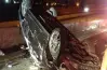 انقلبت بهم السيارة.. اللقطات الأولى لحادث الوفد القطري في شرم الشيخ